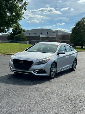 Silver 2017 Hyundai SONATA Hybrid Limited