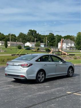 Silver 2017 Hyundai SONATA Hybrid Limited