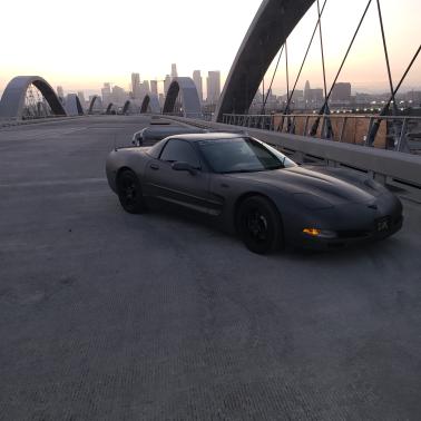 Gray 2000 Chevrolet Corvette Base