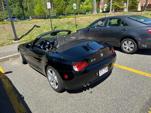 Black 2008 BMW Z4 3.0i Roadster