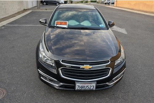 Black 2015 Chevrolet Cruze LTZ