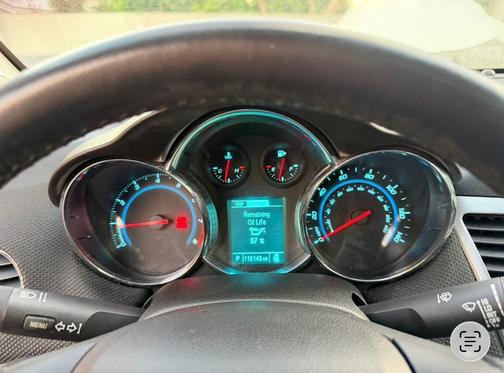 Black 2015 Chevrolet Cruze LTZ