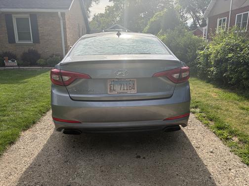Silver 2017 Hyundai SONATA Sport