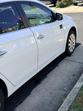 White 2017 Nissan Sentra SV