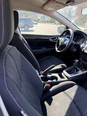 White 2017 Nissan Sentra SV