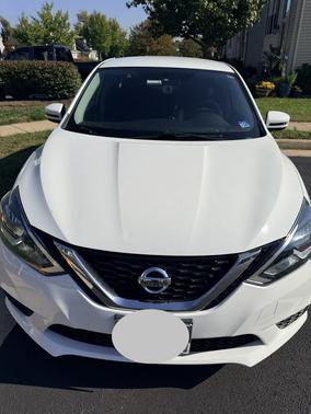 White 2017 Nissan Sentra SV