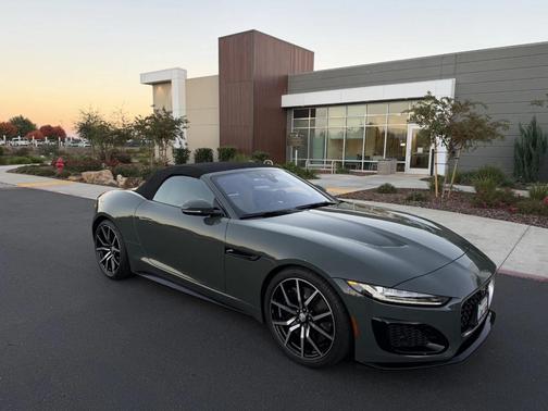 Green 2021 Jaguar F-TYPE R
