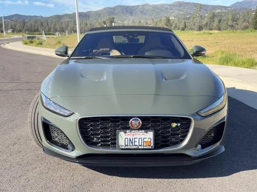 Green 2021 Jaguar F-TYPE R