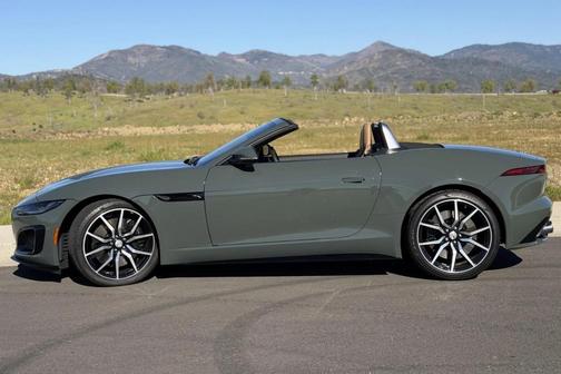 Green 2021 Jaguar F-TYPE R