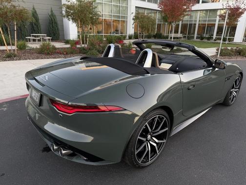 Green 2021 Jaguar F-TYPE R