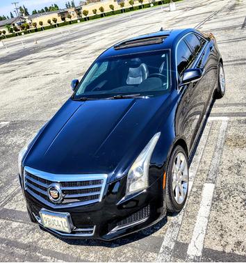 Black 2014 Cadillac ATS 2.0L Turbo Luxury