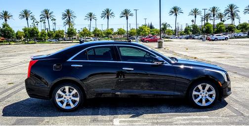 Black 2014 Cadillac ATS 2.0L Turbo Luxury