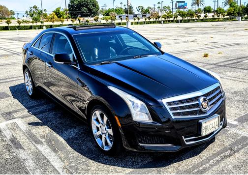 Black 2014 Cadillac ATS 2.0L Turbo Luxury