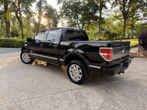 Black 2013 Ford F-150 Platinum