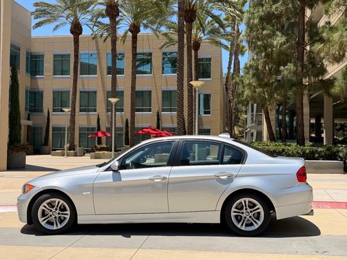 Silver 2008 BMW 328 i