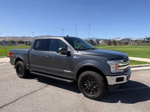 Gray 2019 Ford F-150 Lariat