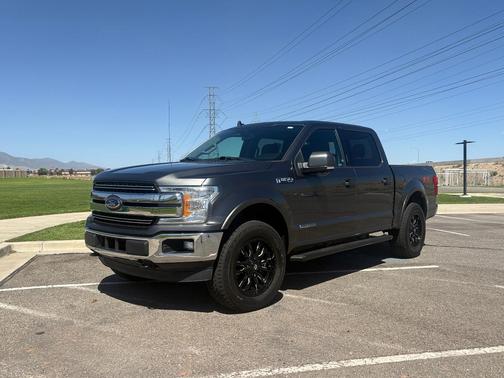 Gray 2019 Ford F-150 Lariat