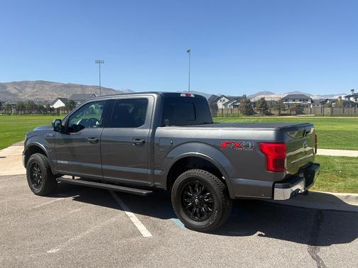 Gray 2019 Ford F-150 Lariat