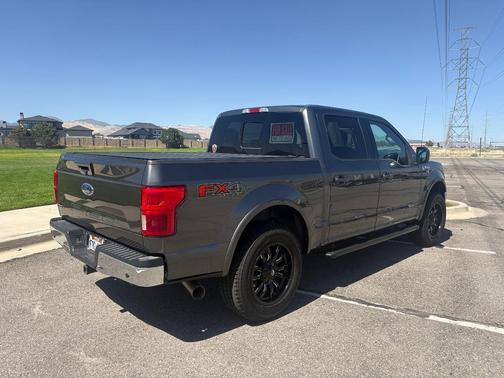 Gray 2019 Ford F-150 Lariat