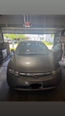 Gray 2008 Honda Civic LX