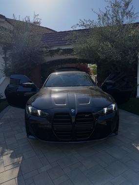 Black 2025 BMW M4 Competition xDrive