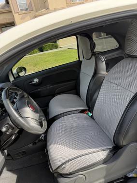 White 2013 FIAT 500 Sport