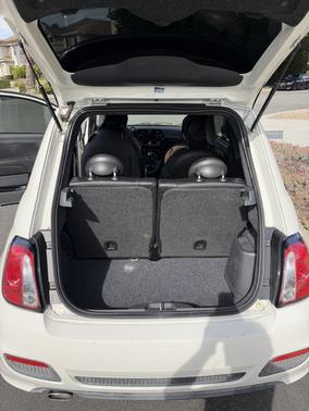 White 2013 FIAT 500 Sport