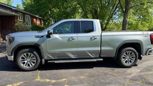 Silver 2025 GMC Sierra 1500 SLE