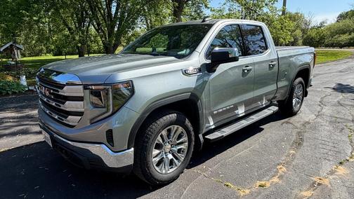 Silver 2025 GMC Sierra 1500 SLE