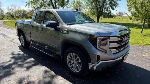 Silver 2025 GMC Sierra 1500 SLE
