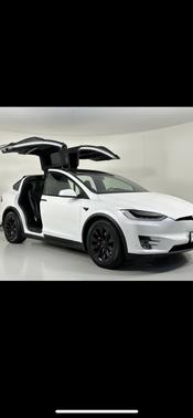 White 2018 Tesla Model X P100D