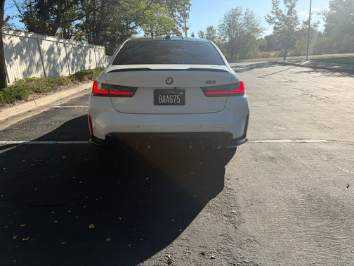 White 2024 BMW M3 Competition