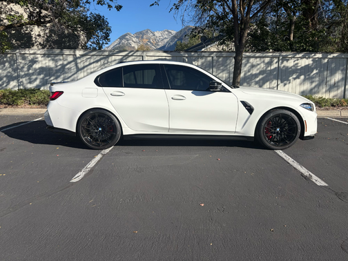 White 2024 BMW M3 Competition