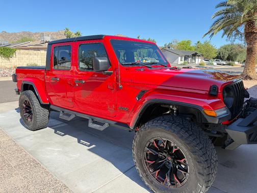 Red 2023 Jeep Gladiator Sport S 