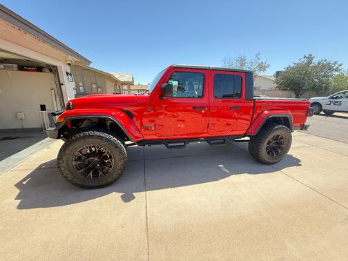 Red 2023 Jeep Gladiator Sport S 