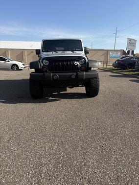 Silver 2010 Jeep Wrangler Unlimited Sport