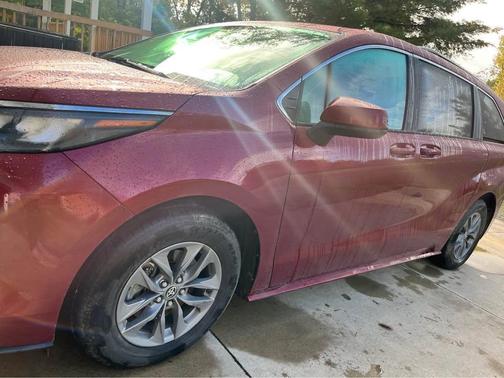 Red 2024 Toyota Sienna LE