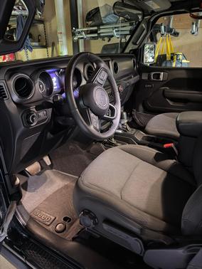 Black 2022 Jeep Wrangler Unlimited Willys