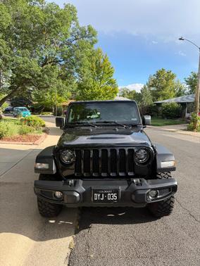 Black 2022 Jeep Wrangler Unlimited Willys