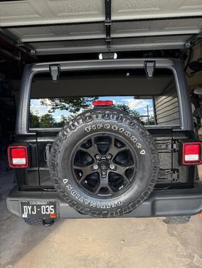 Black 2022 Jeep Wrangler Unlimited Willys