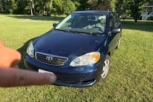 Blue 2007 Toyota Corolla CE