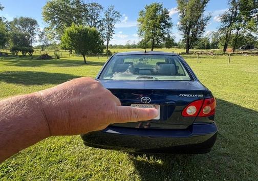 Blue 2007 Toyota Corolla CE