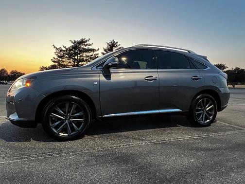 Gray 2015 Lexus RX 350 F Sport