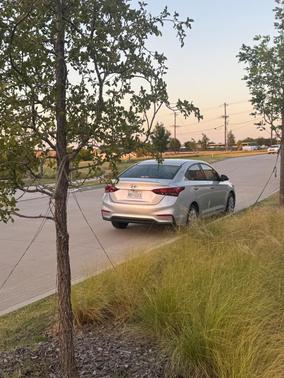 Silver 2019 Hyundai Accent SE