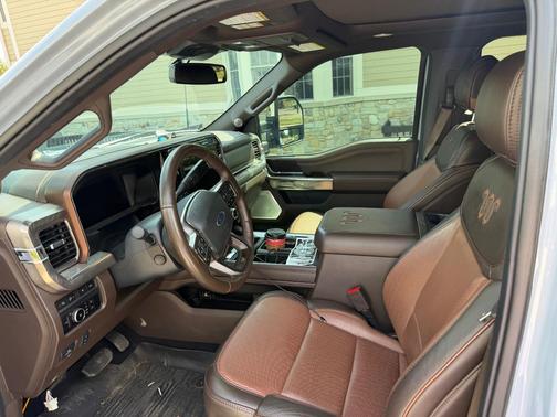 Blue 2024 Ford F-350 King Ranch