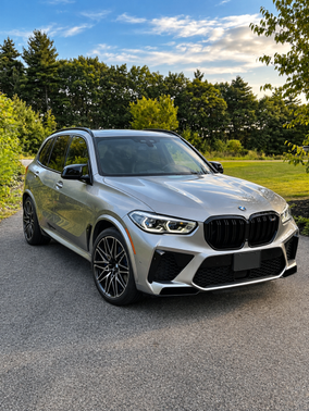 Gray 2021 BMW X5 M Base