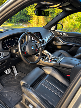 Gray 2021 BMW X5 M Base