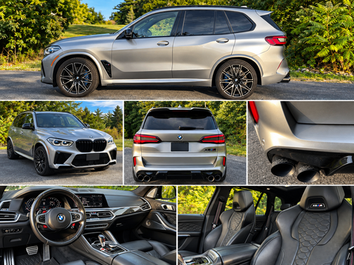 Gray 2021 BMW X5 M Base
