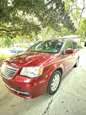 Red 2015 Chrysler Town & Country Touring