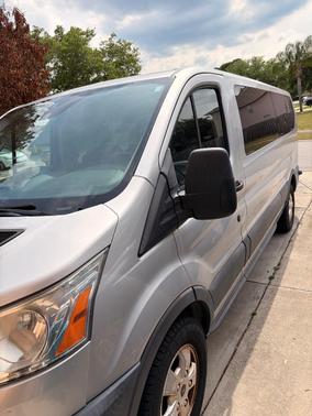 Silver 2017 Ford Transit-350 XLT